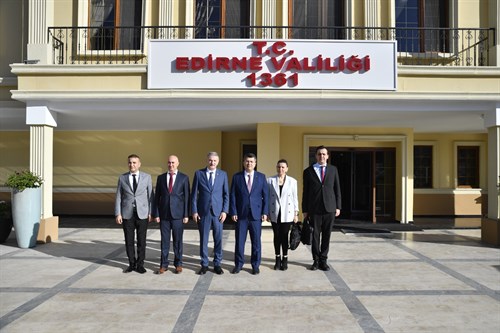TMO Genel Müdürü Ahmet Güldal'dan Valimiz Sn. H. Kürşat Kırbıyık’a Ziyaret